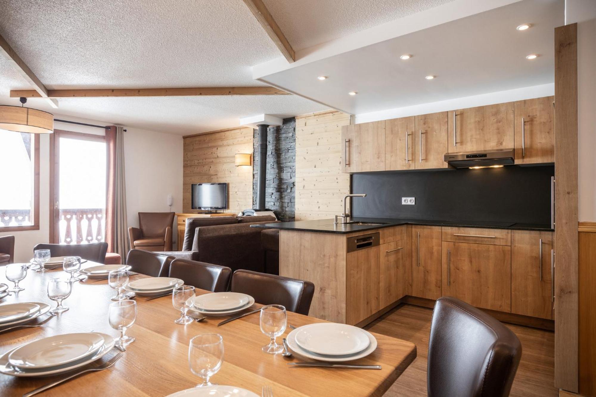 Residence Les Balcons De Val Chaviere Val Thorens Eksteriør billede